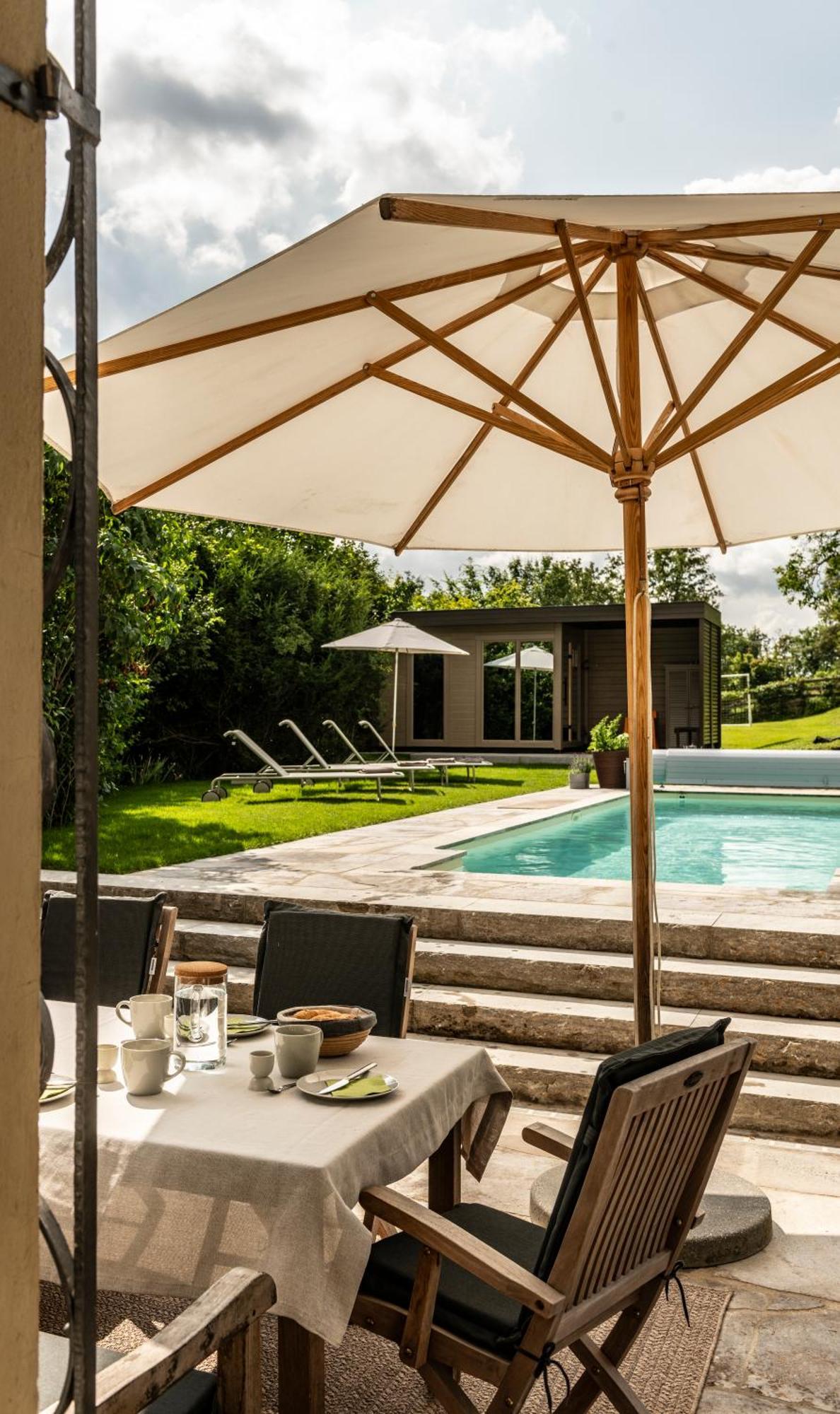 Exklusives In Lage Mit Pool, Sauna, Terrasse - Der Johannishof Ferienhaus *